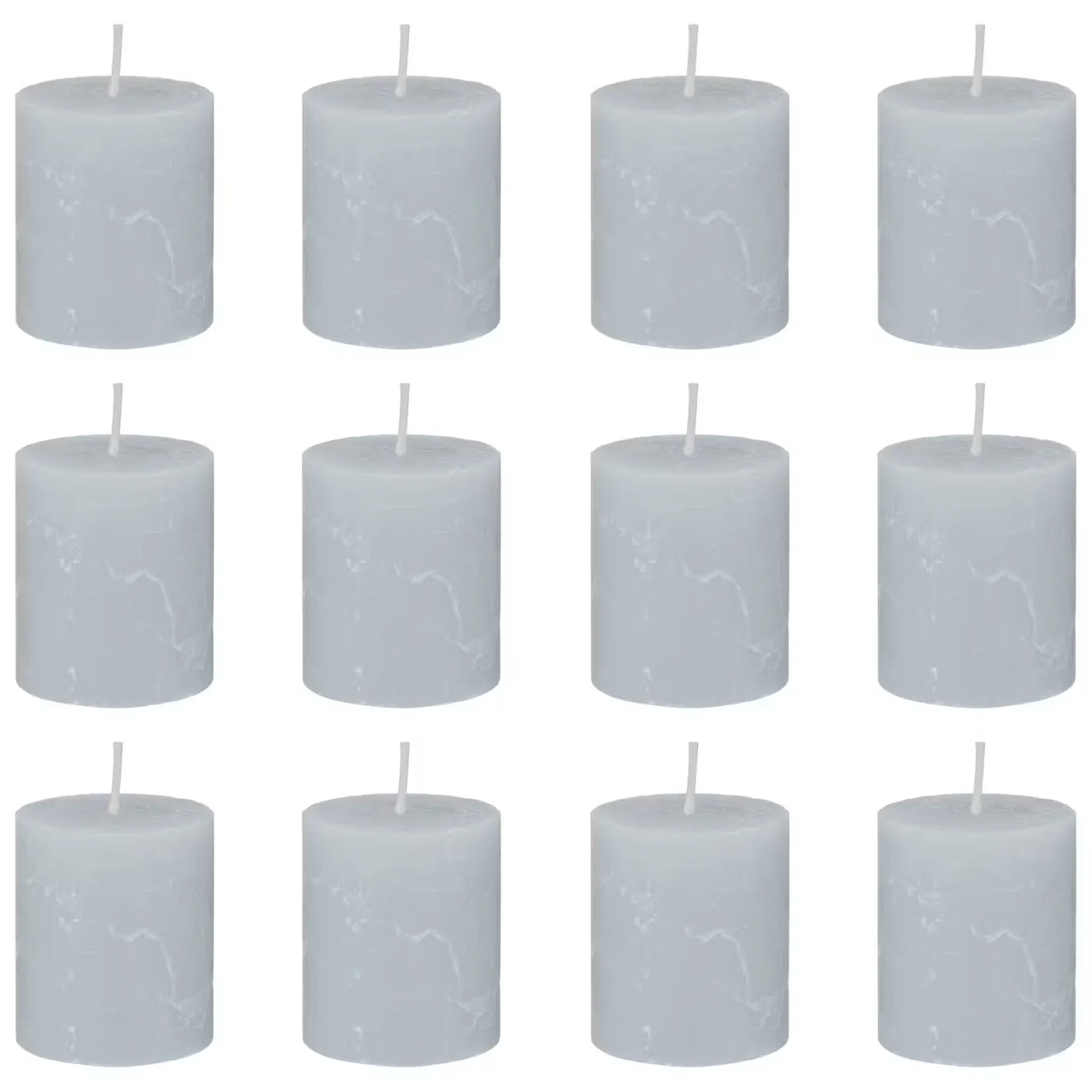 Butlers RUSTIC Stumpenkerze 12er-Set- Kerzen