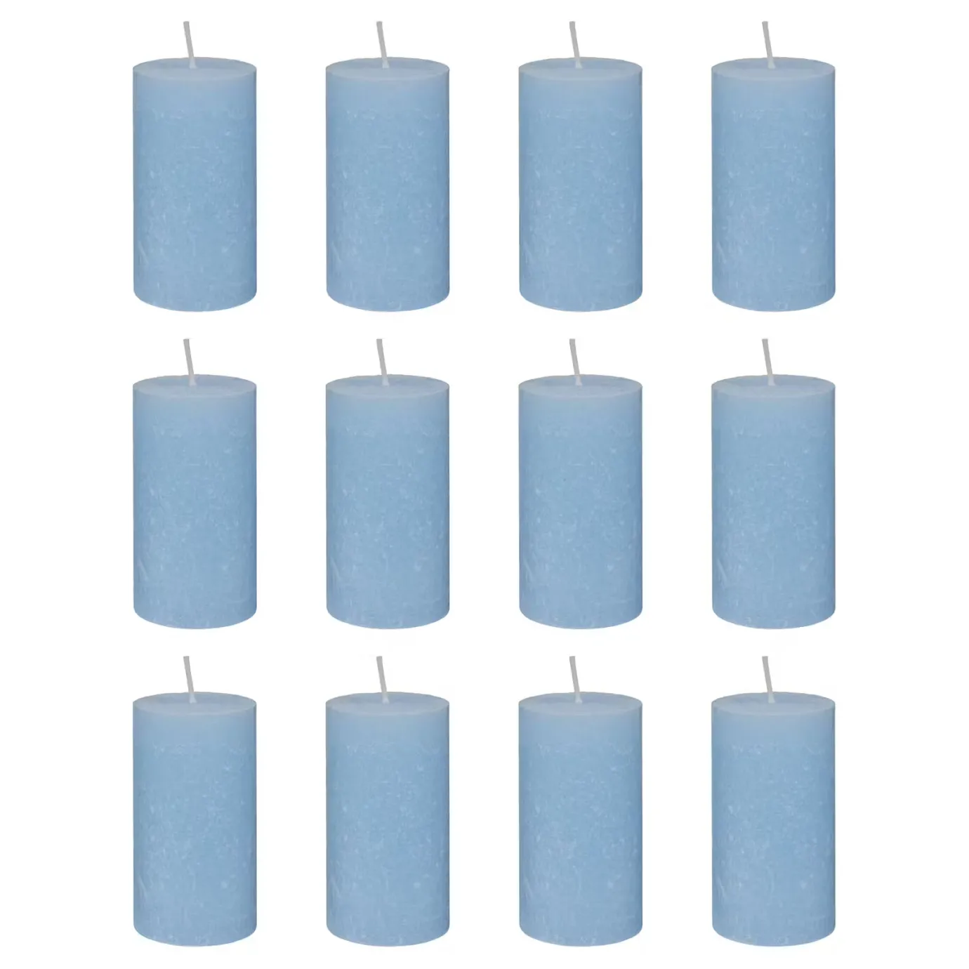 Butlers RUSTIC Stumpenkerze 12er-Set- Kerzen