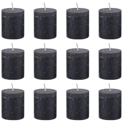 Butlers RUSTIC Stumpenkerze 12er-Set- Kerzen