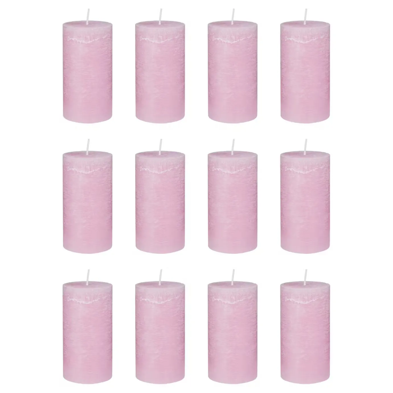 Butlers RUSTIC Stumpenkerze 12er-Set- Kerzen