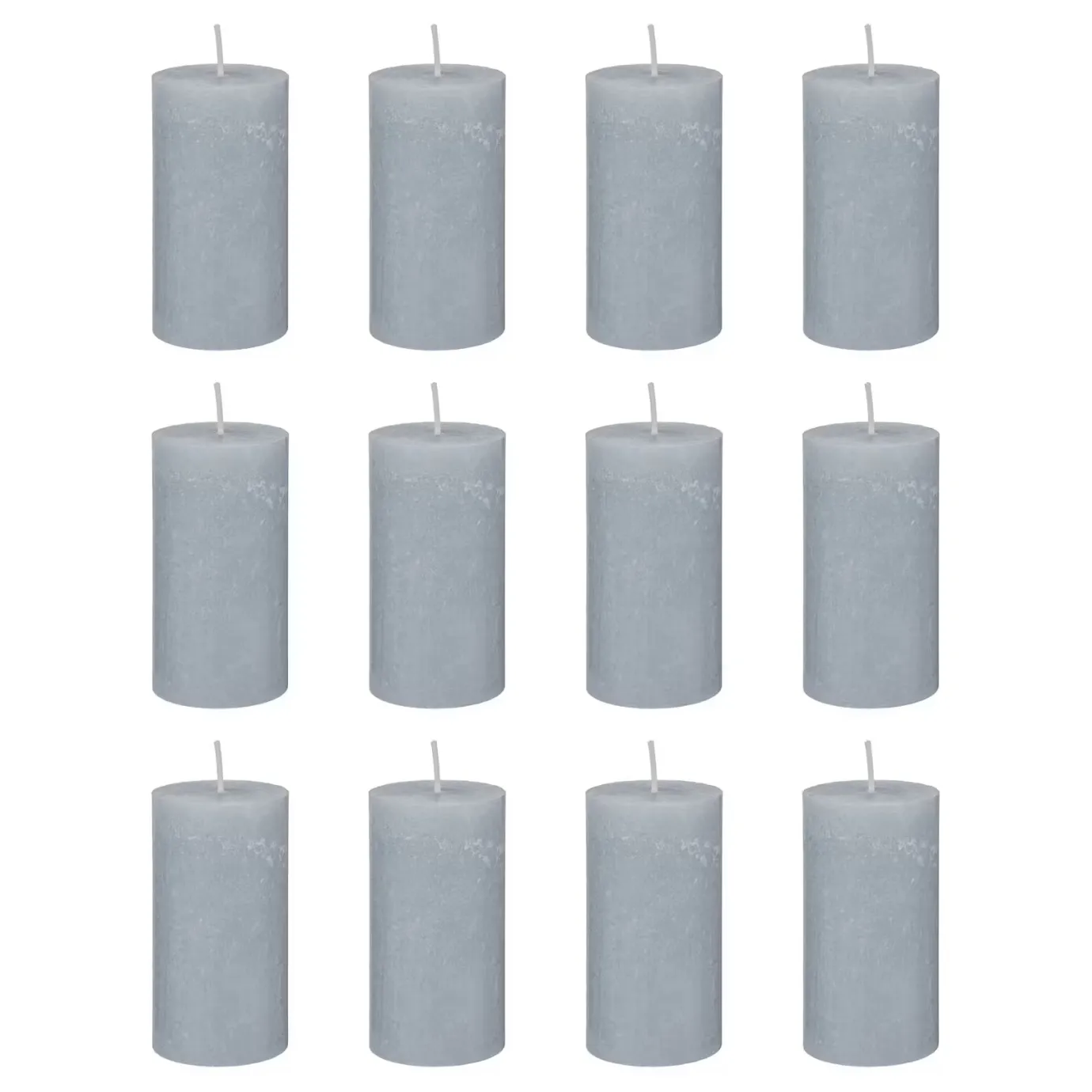 Butlers RUSTIC Stumpenkerze 12er-Set- Kerzen