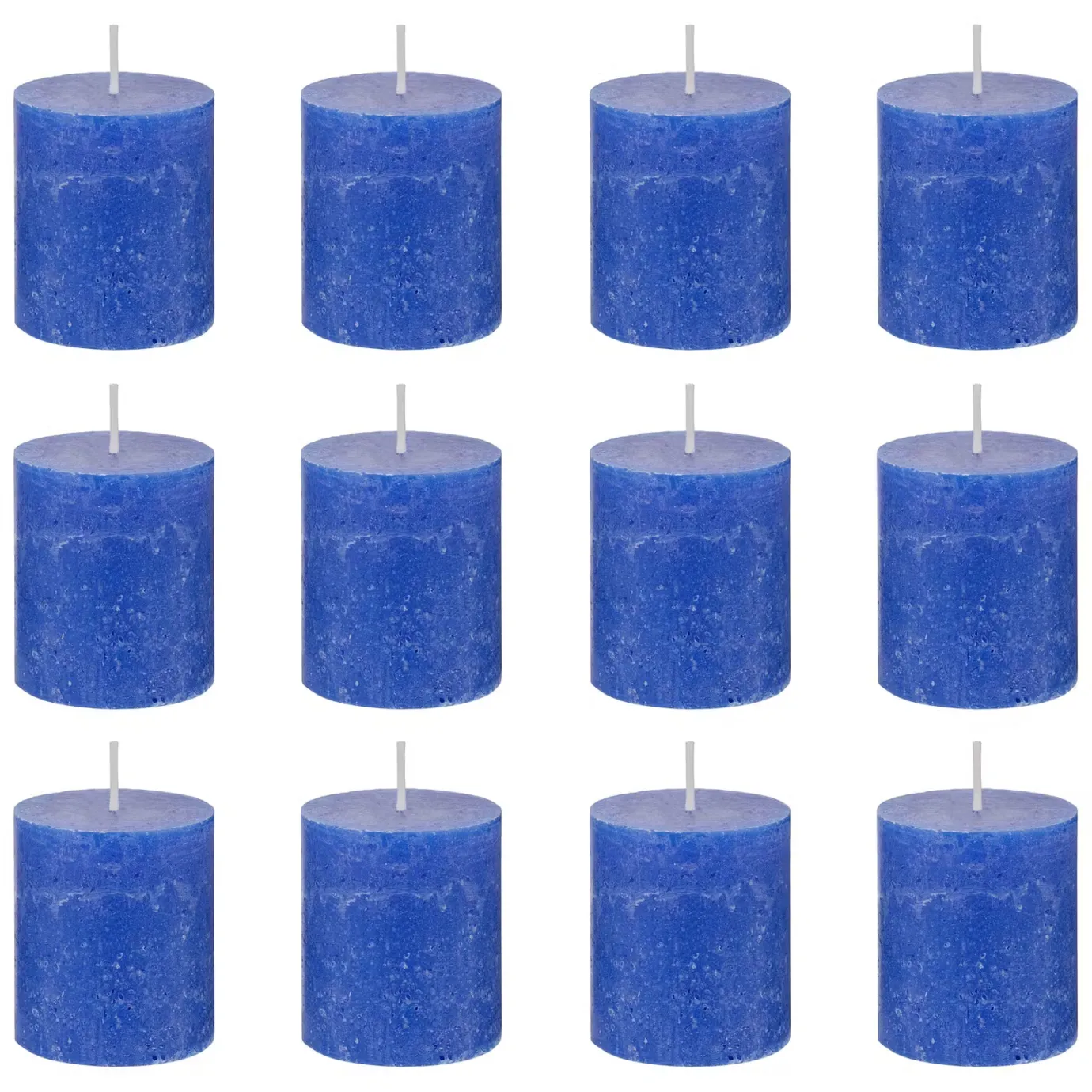 Butlers RUSTIC Stumpenkerze 12er-Set- Kerzen