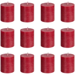 Butlers RUSTIC Stumpenkerze 12er-Set- Kerzen