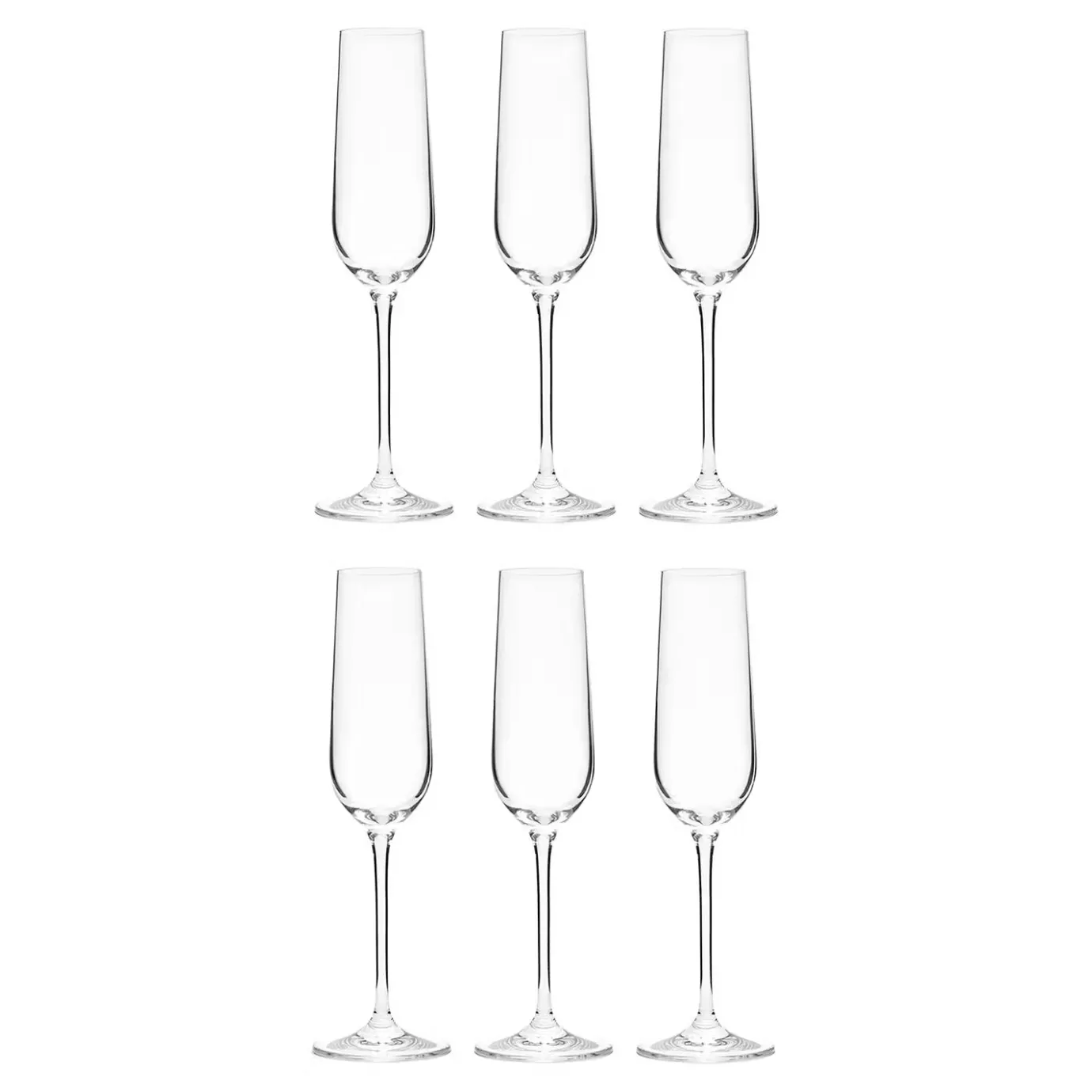 Butlers SANTÉ Champagnerflöte 6er-Set- Sektgläser & Champagnergläser