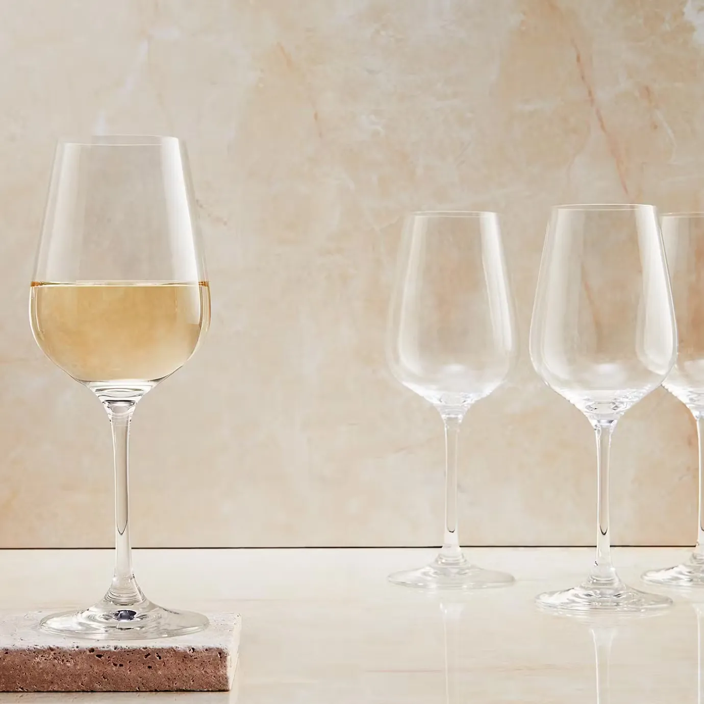 Butlers SANTÉ Weißweinglas 6er-Set- Weingläser