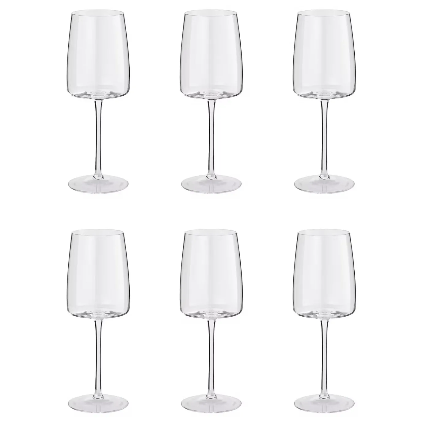 Butlers SERENA Rotweinglas 6er-Set- Weingläser