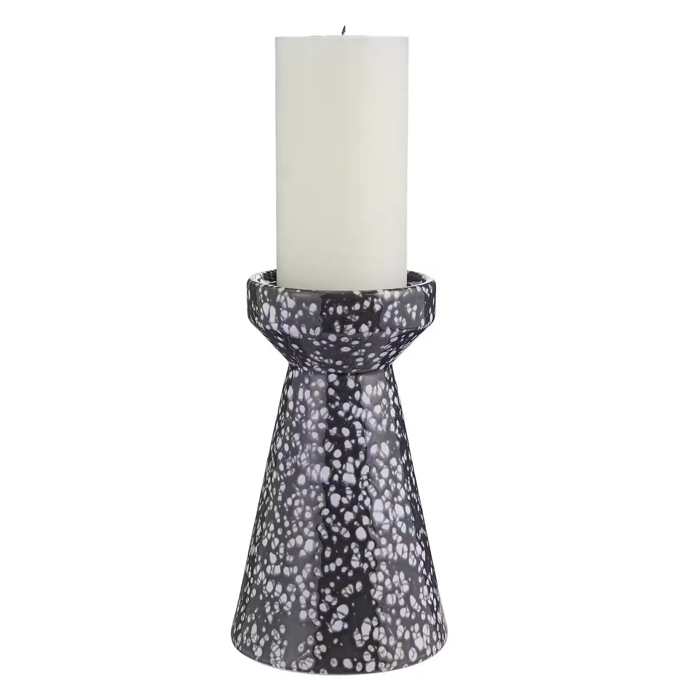 Butlers SPECKLE Stumpenkerzenhalter- Kerzenhalter & Kerzenständer