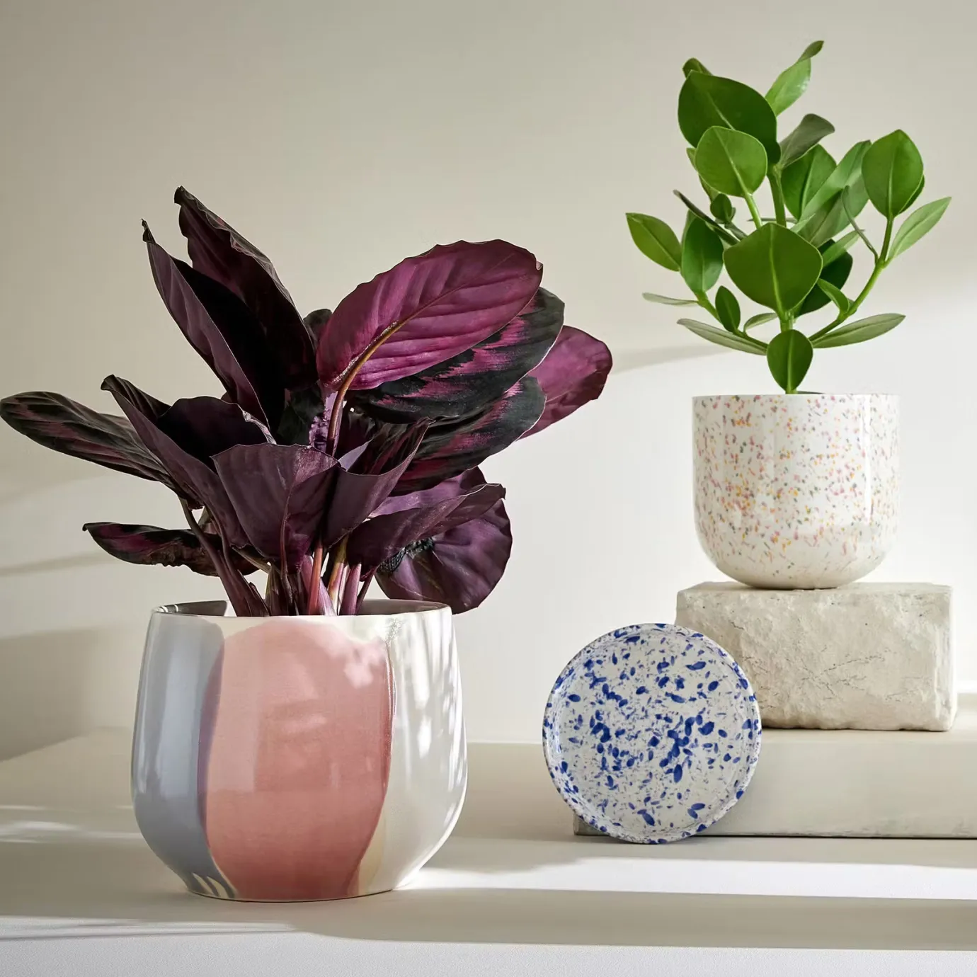 Butlers SPOT Blumenübertopf 2er-Set- Blumentöpfe & Übertöpfe