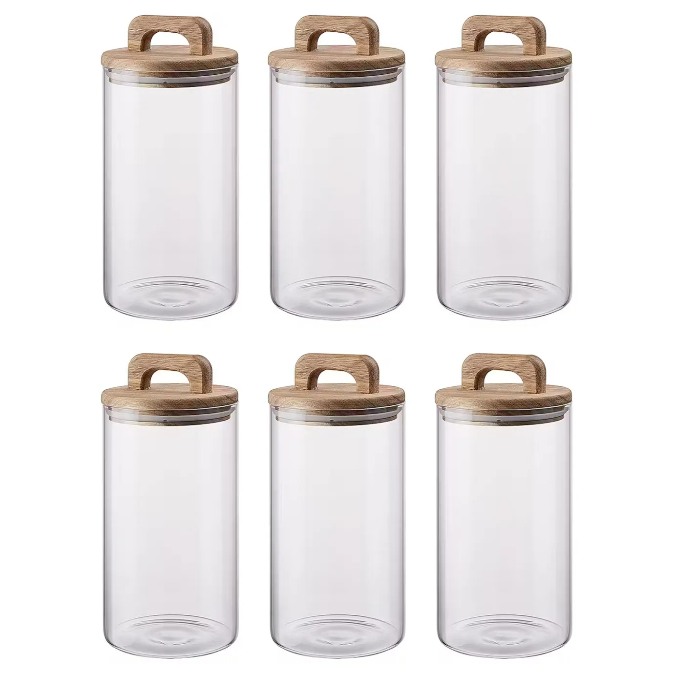 Butlers STORAGE Vorratsglas 6er-Set- Aufbewahrungsgläser