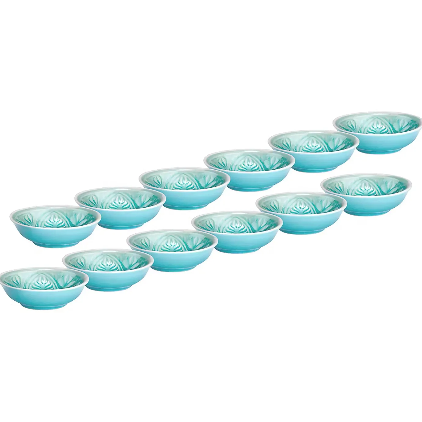 Butlers SUMATRA Schälchen 12er-Set- Servierplatten & Etageren|Schalen & Bowls