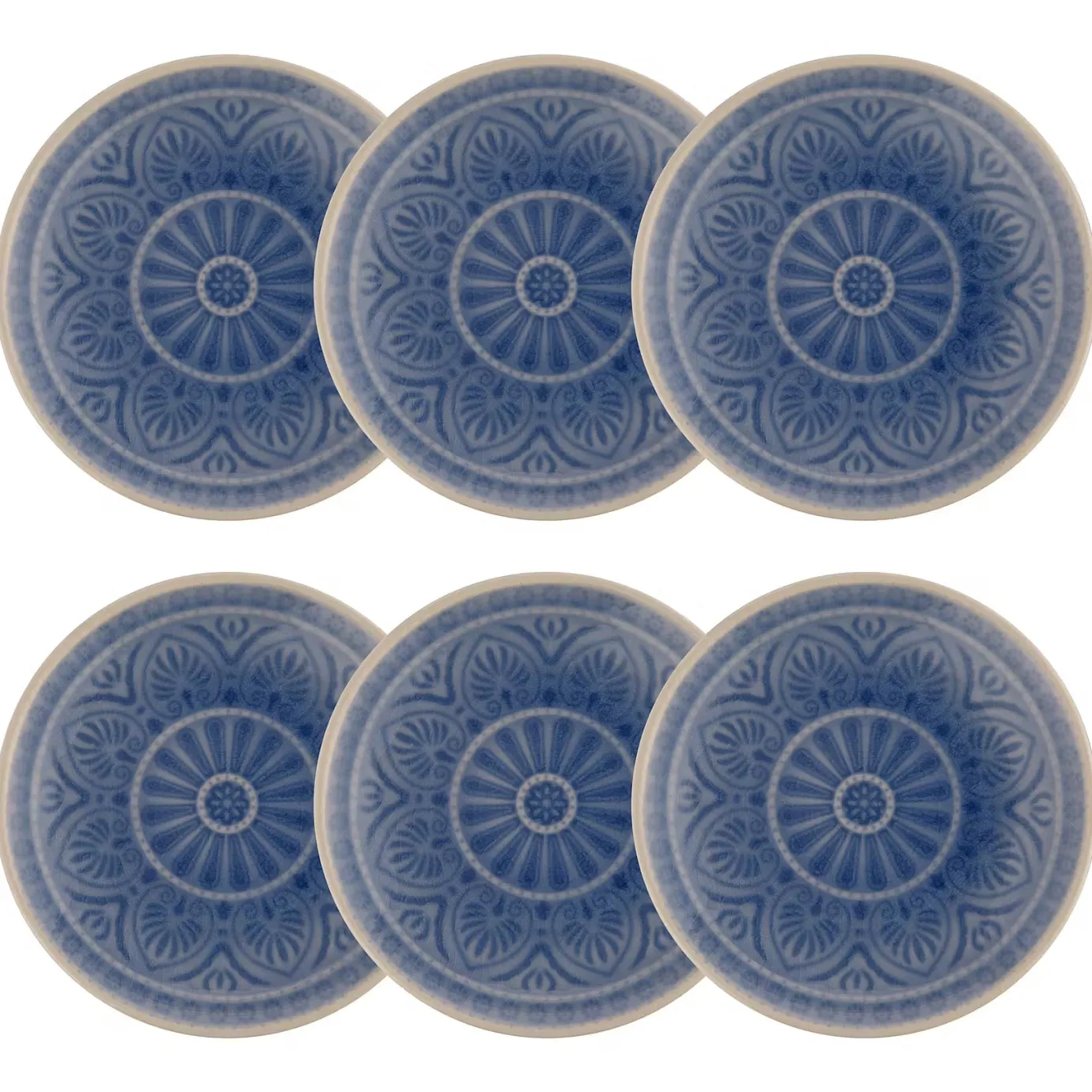 Butlers SUMATRA Teller 6er-Set- Teller