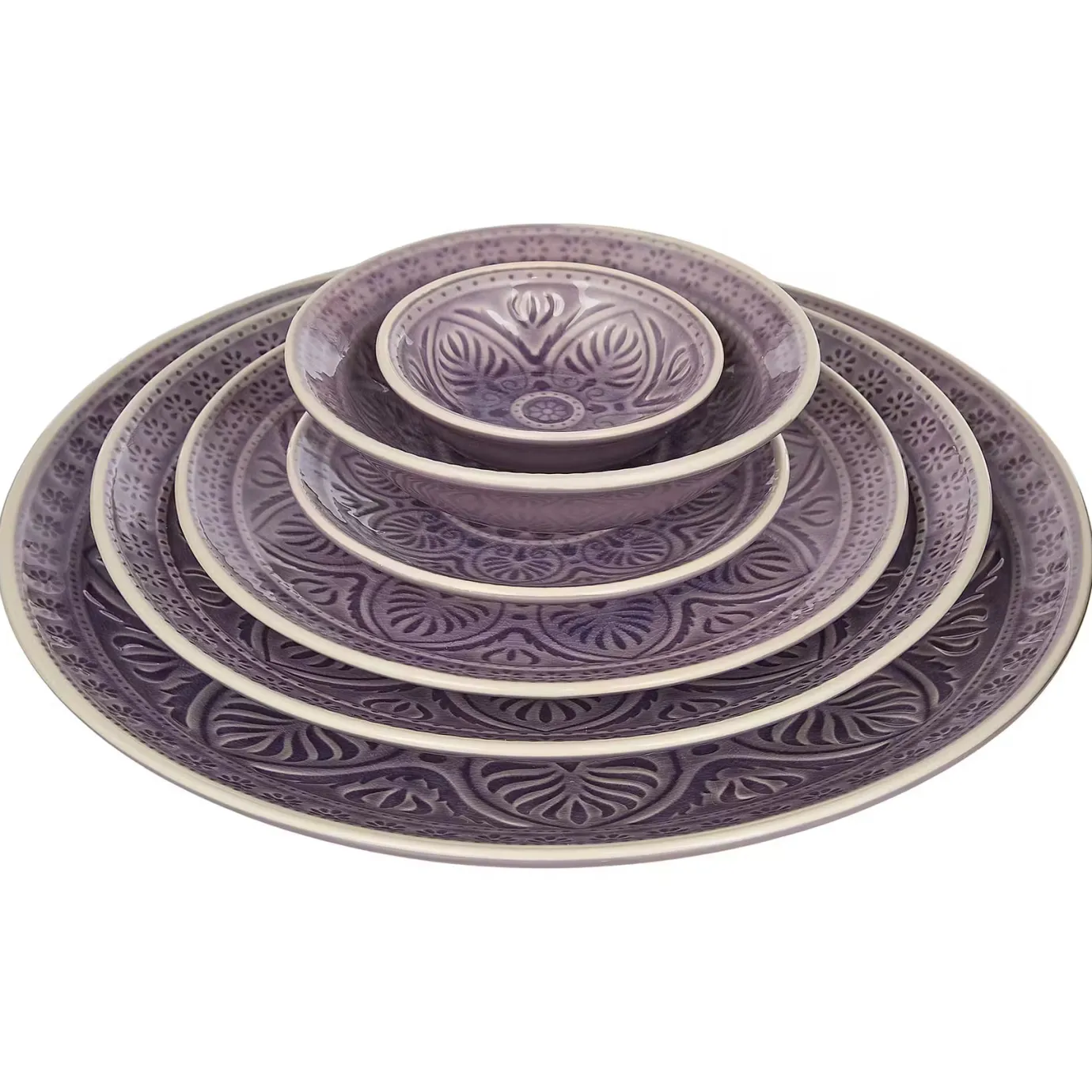 Butlers SUMATRA Teller 6er-Set- Teller