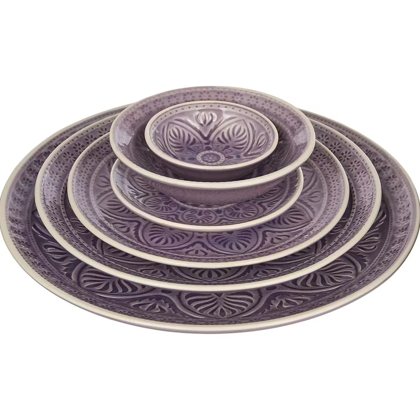 Butlers SUMATRA Teller 6er-Set- Teller