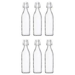 Butlers SWING Flasche mit Bügelverschluß 6er-Set- Karaffen & Krüge
