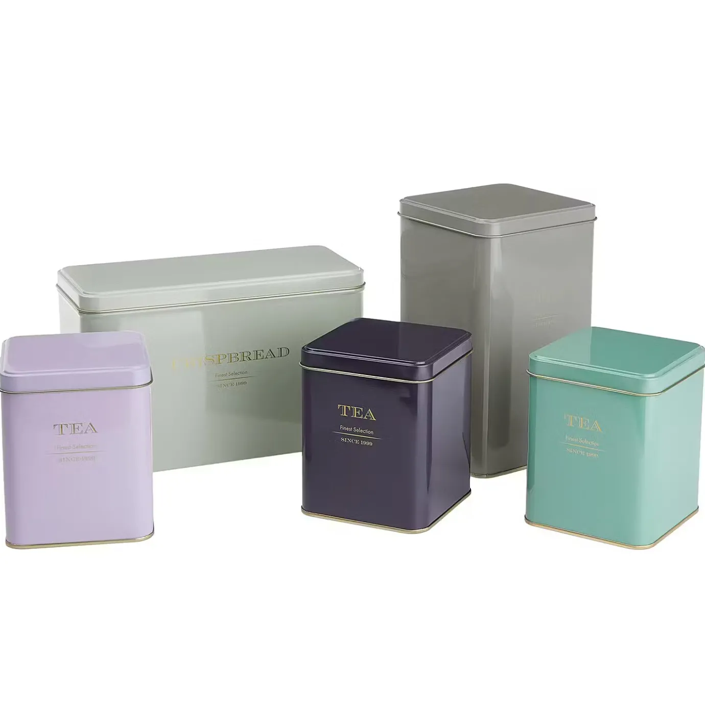 Butlers TIN TIN Teedose 6er-Set- Aufbewahrungsgläser