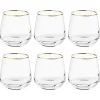 Butlers TOUCH OF GOLD Wasserglas 6er-Set- Wassergläser