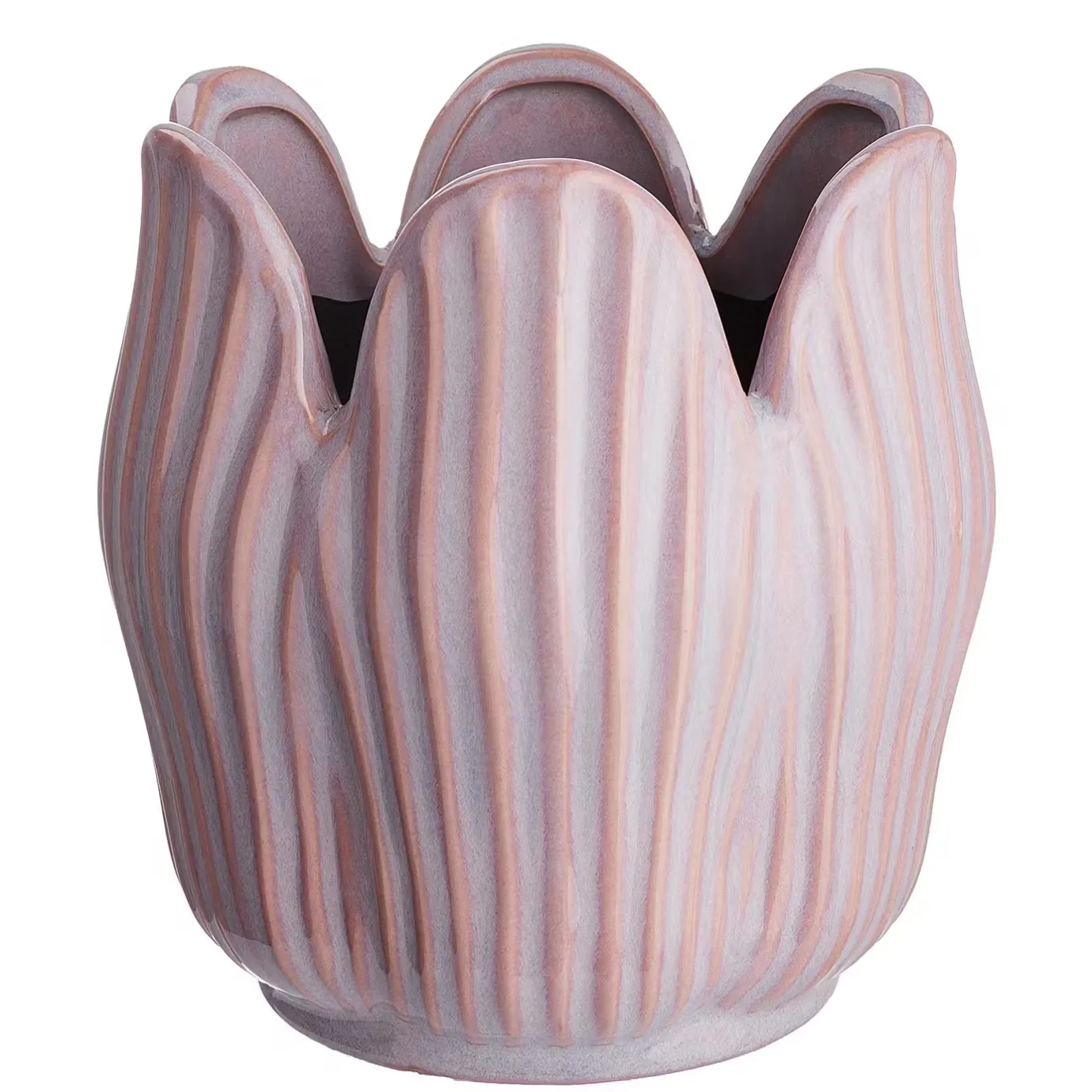 Butlers TULIP Blumenübertopf 4er-Set- Blumentöpfe & Übertöpfe