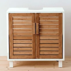 Butlers WHITE SANDS Waschbeckenunterschrank- Badmöbel