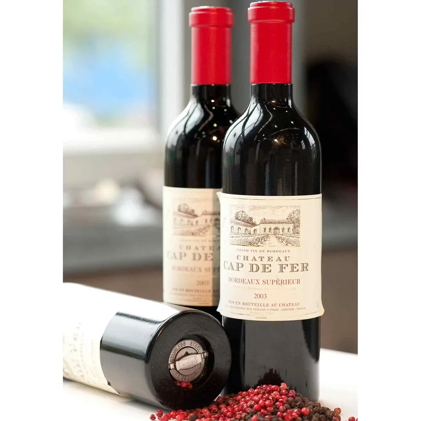 Butlers WINE Pfeffermühle 8er-Set- Kochen & Backen