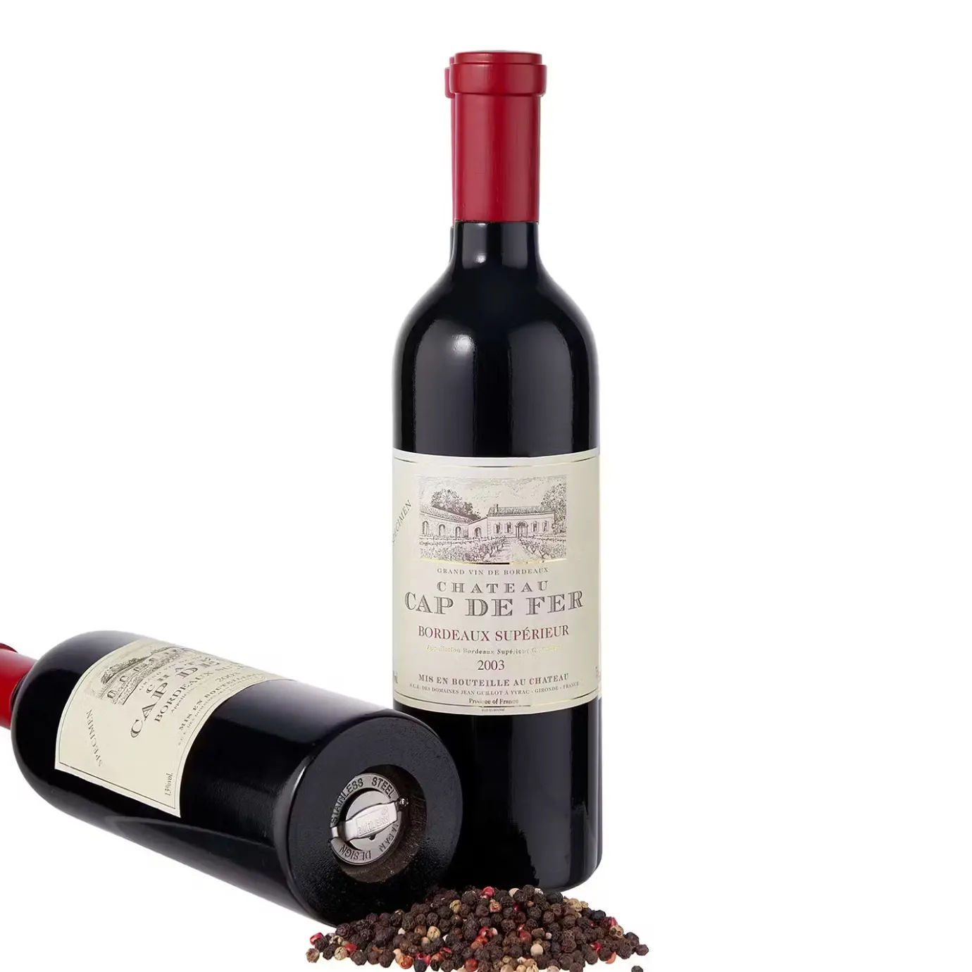 Butlers WINE Pfeffermühle 8er-Set- Kochen & Backen