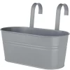 Butlers ZINC Hängekasten 4er-Set- Blumentöpfe & Übertöpfe