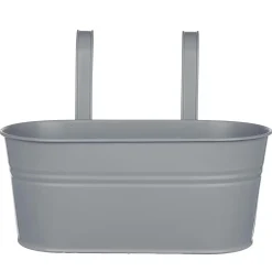 Butlers ZINC Hängekasten 4er-Set- Blumentöpfe & Übertöpfe